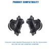 2 Pack Rubber Carburetor Flange Intake 420867882 420867880 Replacement for