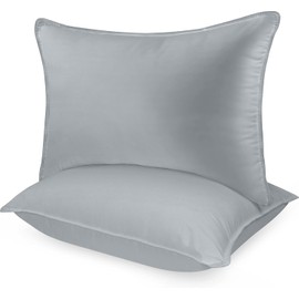 Utopia Bedding Bed Pillows for Sleeping (Grey), King Size, Set of 6, Hotel Pillows, Cooling Pillows for Side, Back or Stomach Sleepers