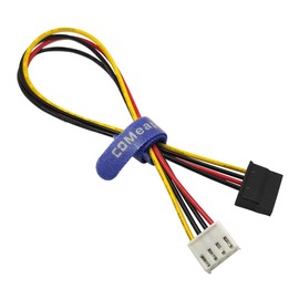 COMeap SATA Power Cable for Hikvision Video Recorder, 4 Pin to SATA Hard Drive HDD Power Adapter 13-in(33cm) (2-Pack)