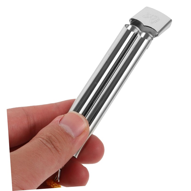 Kisangel Whistle for Referee Metal Whistle Emergency Hiking Lanyard Design