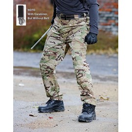 WOSONG Men Combat Tactical Waterproof Military Pants