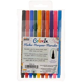 UCHIDA - Juego de 10 rotuladores de punta de pincel, 1 paquete, primario