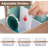 Portable Shower Caddy for Bathroom Storage – Adjustable Dividers &
