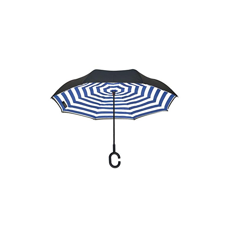 Topsy Turvy Inverted Umbrella: Windproof, UV Protection, Drip-Free, C-Shape Handle