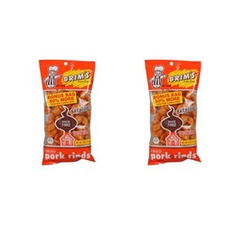 Generic SOL MAR Fried Pork Rinds - 2 Pack Crunchy Barbecue Flavorful Snack High Protein Value Parties Gift Movie Celebration Bonus Item Qistes