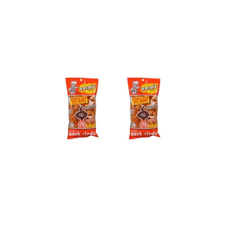 Generic SOL MAR Fried Pork Rinds - 2 Pack Crunchy