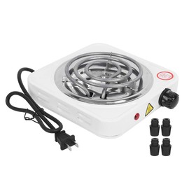 Portable Single Tube Electric Stove 1000W Stainless Steel Home Electric Stove US Plug 110V 605g / 21.3oz Weight