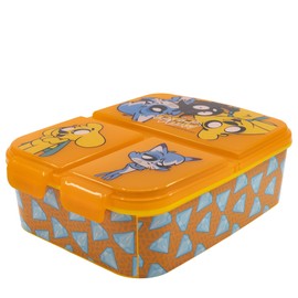 Stor 75120 Mikecrack 300ml Kids Travel Lunch Food Set -Plastic, Multi-Compartments, BPA-Free, Reusable, Fun Designs - Perfect for Kids