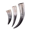 Battle-Merchant High-quality Viking drinking horn, food-safe natural horn, polished cattle