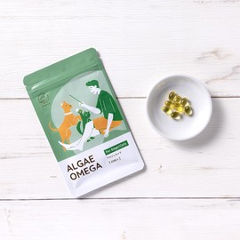 Pawte AHS Algeomega 30 Tablets, For Dogs, Cats, Pet Supplement, Omega-3 Fatty Acids, DHA DPA