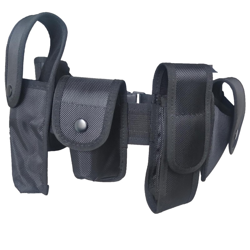 VLJUULJV Duty Belt w/Nylon Tactical Security Guard Utility Belt Rig
