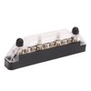 10 Way Power Distribution Block Bus Bar M6 Studs M4