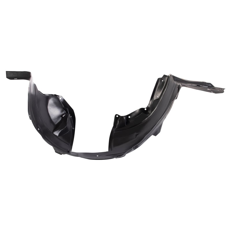 TRQ Front Left Inner Fender Liner Black Drivers Side Compatible