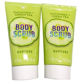 Body Scrub Cucumber & Green Tea Nurture 5fl oz (147.8ml) (Set of 2 Pack)