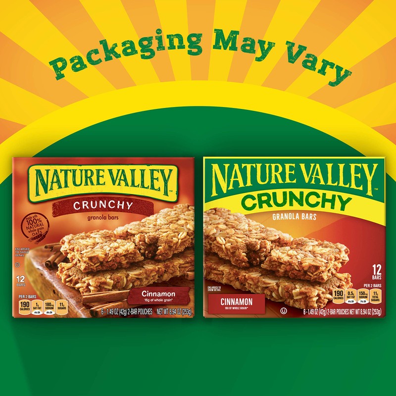 Nature Valley Cinnamon Granola Bars, 6 ct