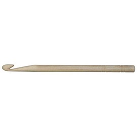 KnitPro Basix Hook - 3.75mm Single Beech Wood Hook Smooth and Comfortable