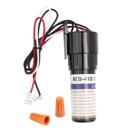 RCO410 3-in-1 Hard Start Kit for 115V 1/4-1/3 HP Refrigerator Freezer Compressor Capacitor, Replaces TJ90RCO410 AP4503017 600-410 ERP410 HS410 URC0410 RCO-410 (1 Pcs)