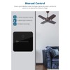 Snblzhef Zigbee Smart Fan Light Switch 1 Gang Touch Control