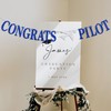 Congrats Pilot Banner, Congrats Grad, Congrats USAF/Future Pilot, Adventure Awaits,