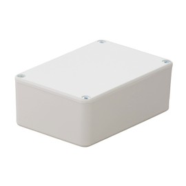 HeiGroup - T3W ABS Plastic Enclosure with Lid, Multipurpose Enclosure, Module Housing, (LxWxH) 76 x 51 x 27 mm, White - Polished