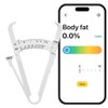 체지방 캘 , 앱이 있는 측정 장치 Body Fat Caliper