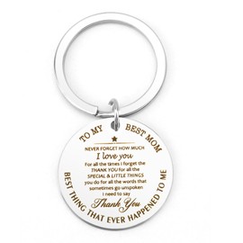 Birthday Gifts for Mom Gifts Keychain Memorial Gifts for Women Gift Mothers Day Gift New Mom Gifts Thanksgiving Gift Gifts Christmas for Mom New Years Gifts for Grandmother Gift Ideas Gifts For Wife