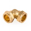 Westco 28mm Compression Equal Elbow J612 (DZR) - Brass Pipe