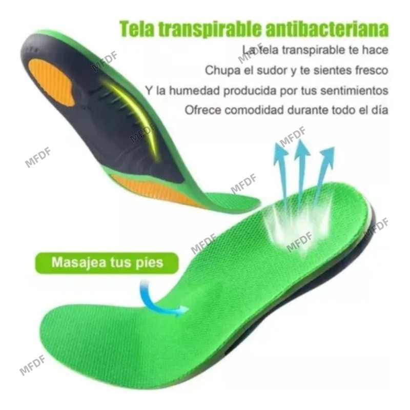  Plantilla Ortopédica para Pie Plano y Fascitis Plantar ✨🦶