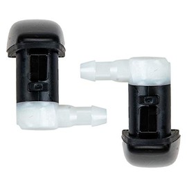 Cheriezing 2Pcs Windshield Washer Nozzles Wiper Spray Kit compatible with 2013-2016 Dodge Dart # 68081370AB