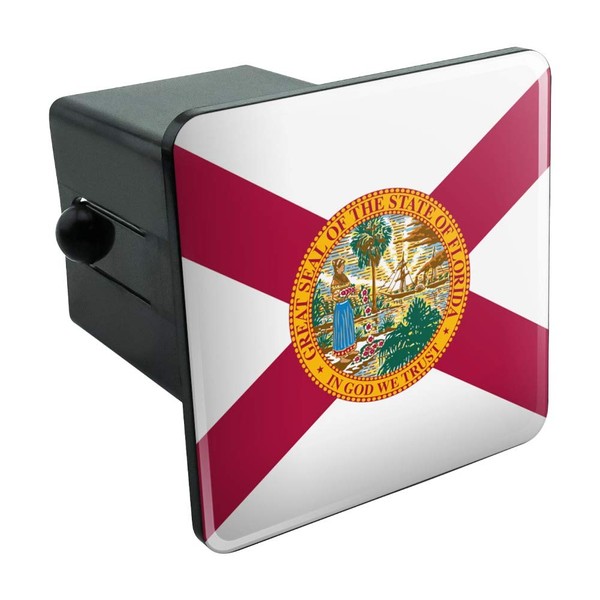 Graphics and More Florida State Flag Tow Trailer Hitch Cover