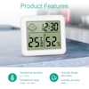 ORIA Digital Thermometer Hygrometer Mini Indoor Humidity Meter Temperature Monitor