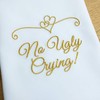 Fun Wedding Handkerchiefs | Set of 6 (No Ugly Crying