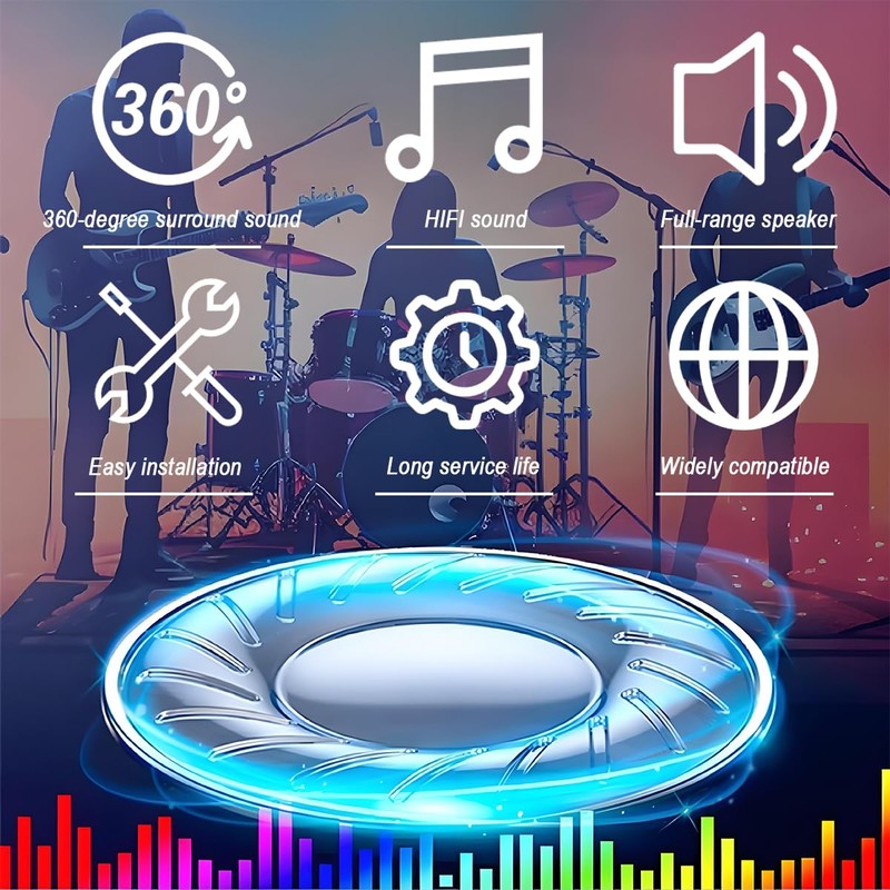 JYUDAUFU Audio Speaker DIY 2W 8 Ohm Diameter 28mm Magnetic