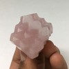 Gracy Jewels Rose Quartz Pyramids Cube : 54 Point Pyramids