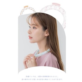 Cold Sensation Ring, Frosting, Neck Cooler, Cool Neck, Cooling Goods, Neck Cooling, Heatstroke Prevention, Heat Protection, Cold Outing, Commuting, Adults, Kids, Indoor Work, Kitchen, Vinyl House,