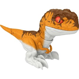 Mattel Jurassic World: Dominion Uncaged Rowdy Roars Speed Atrociraptor Tiger Dinosaur