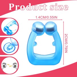 Teegxddy schnarchstopper - 6 Stück Wiederverwendbares anti schnarch nasenclip - nasenspreizer besser atmen - Schnarchstopper zum besser Schlafen und Atmen