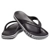 Crocs Unisex Bayaband Flip Flop, Black/White, 11 UK
