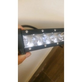 PEFETOWN Single Row 32'' Curved LED Light Bar Spot Off Road Car SUV 4WD UTE Truck Driving