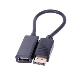 REY DP (DisplayPort) Male to HDMI Female Adapter up to 4K