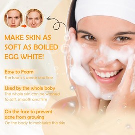 Turmeric Soap Bar, Hyaluronic Acid for Deep Cleansing, Gentle Soap for Face and Body Moisturizing, Deep Cleaning Moisturizing Erase Fine Lines, Firming