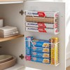 2 Pack Aluminum Foil Organizer, Foil and Plastic Wrap Organizer,
