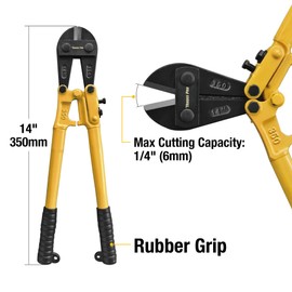 Tradespro 831714 14-Inch Bolt Cutter , Yellow