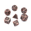 DollaTek 7pcs DND Game Polyhedral D & D Dice Set