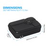 JSVER PU Leather Hard Shell Carrying Case for GoPro Hero13/12/11/10/9/8/7,