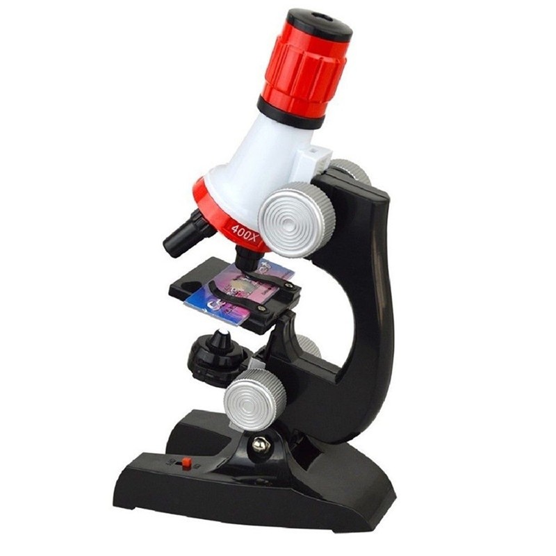 Kids 1200X LED Educational Microscope Kit for Beginner Science Toy
