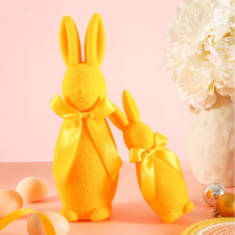 Amanman Easter Bunny for Table Decoration (Yellow)