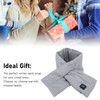 Heated Scarf USB Warming Scarf Adjustable Temperature Soft Comfort Cotton