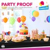 4pk Long Black Table Cloth Party | 274 x 137cm
