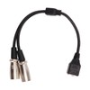 RJ45 to XLR Female Mic Converter Adapter Cord 20cm Microphone